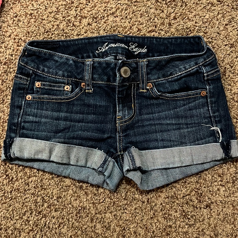 American eagle denim shorts